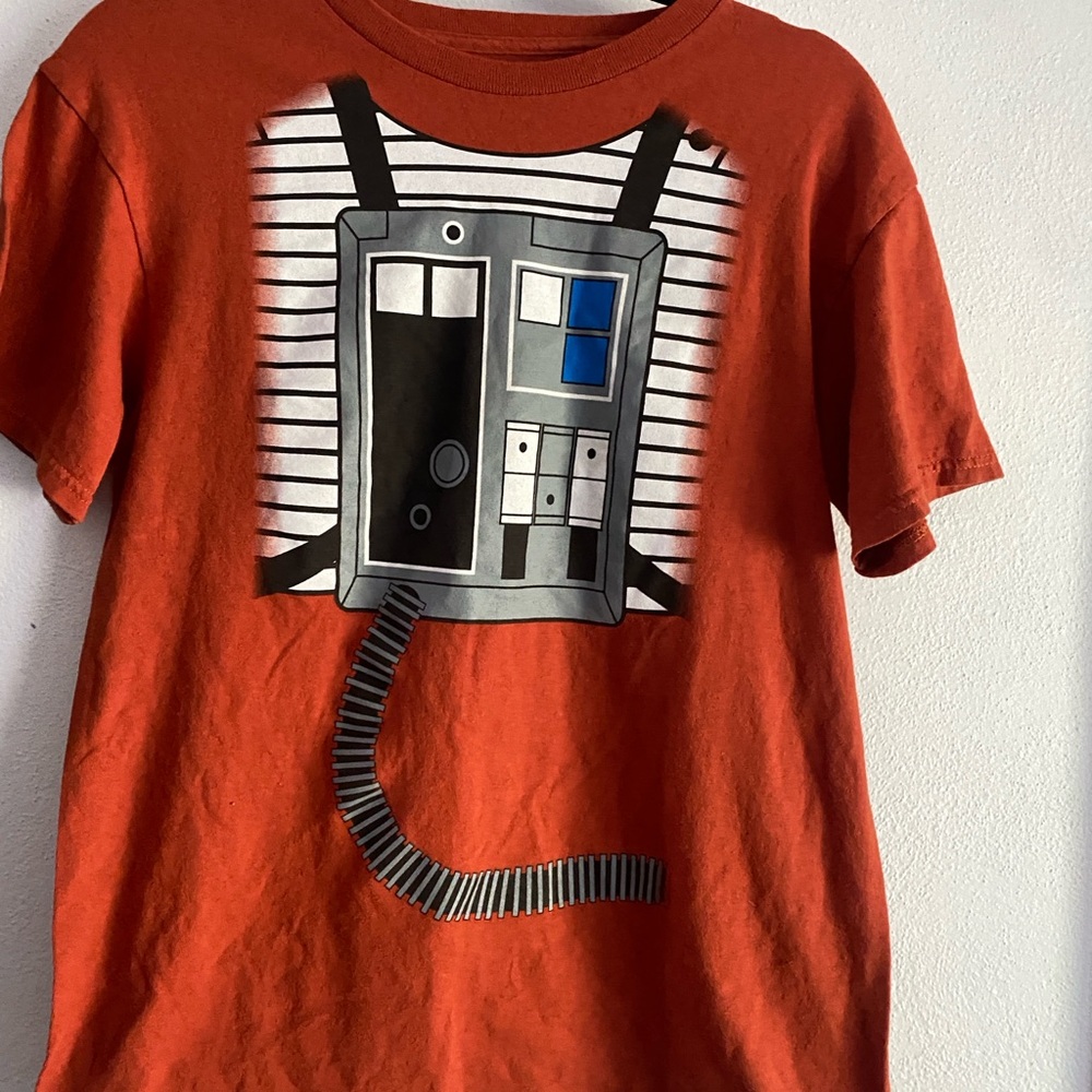 Star Wars Rebel Pilot Orange Graphic Tee